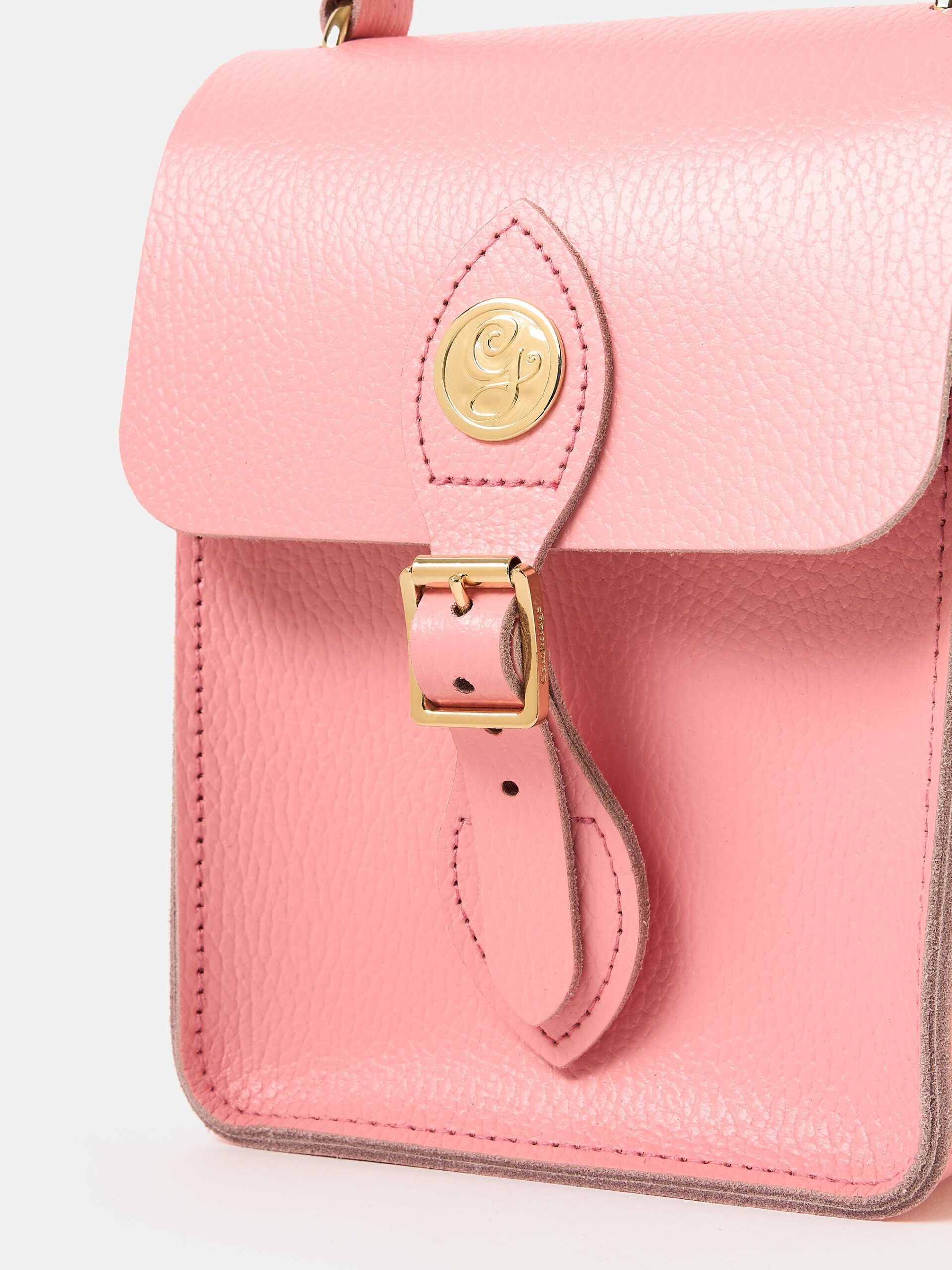 The Binocular Bag - Popular Pink Celtic with 'G' Plate - Image 7