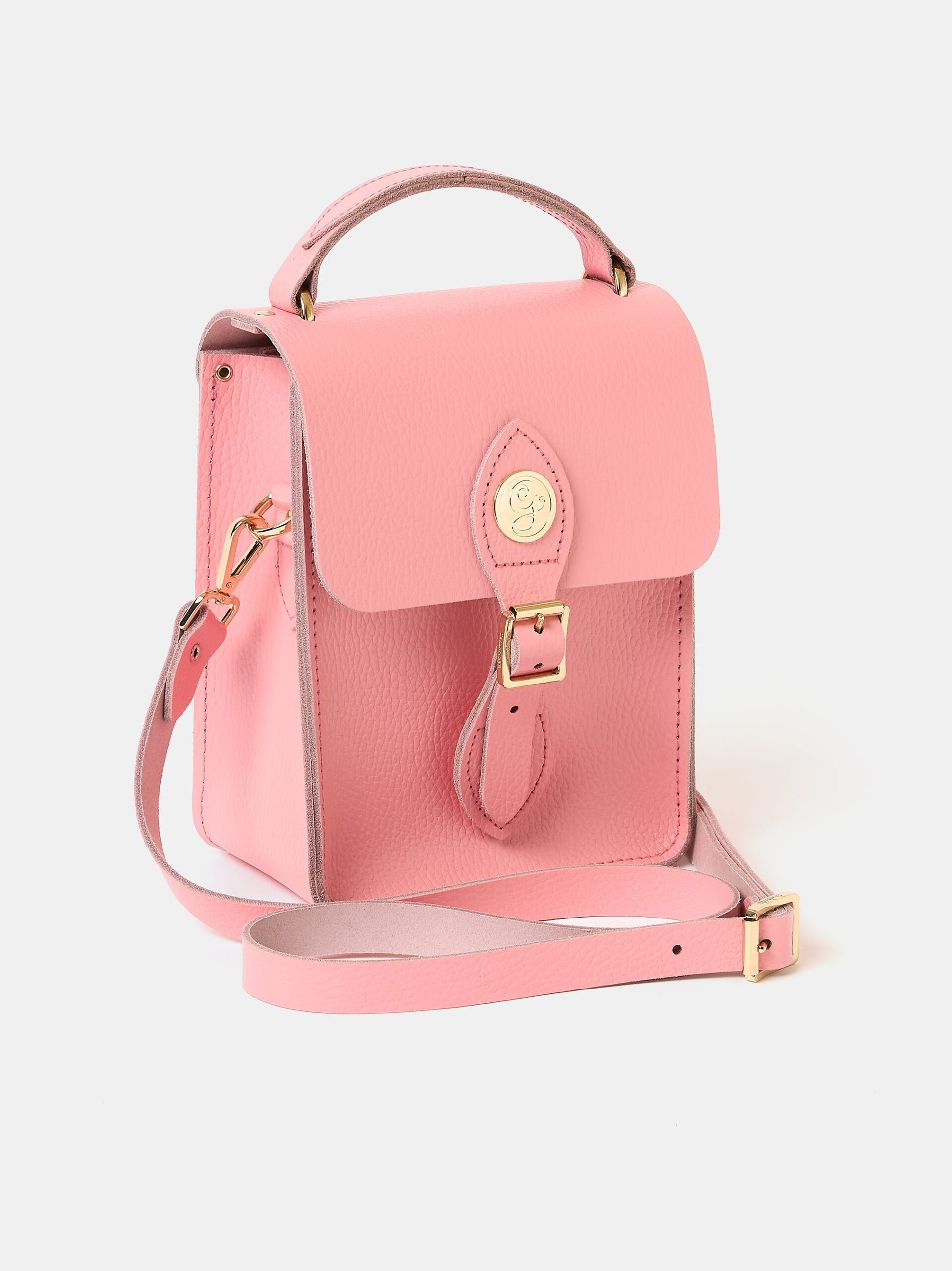 The Binocular Bag - Popular Pink Celtic with 'G' Plate - Image 3