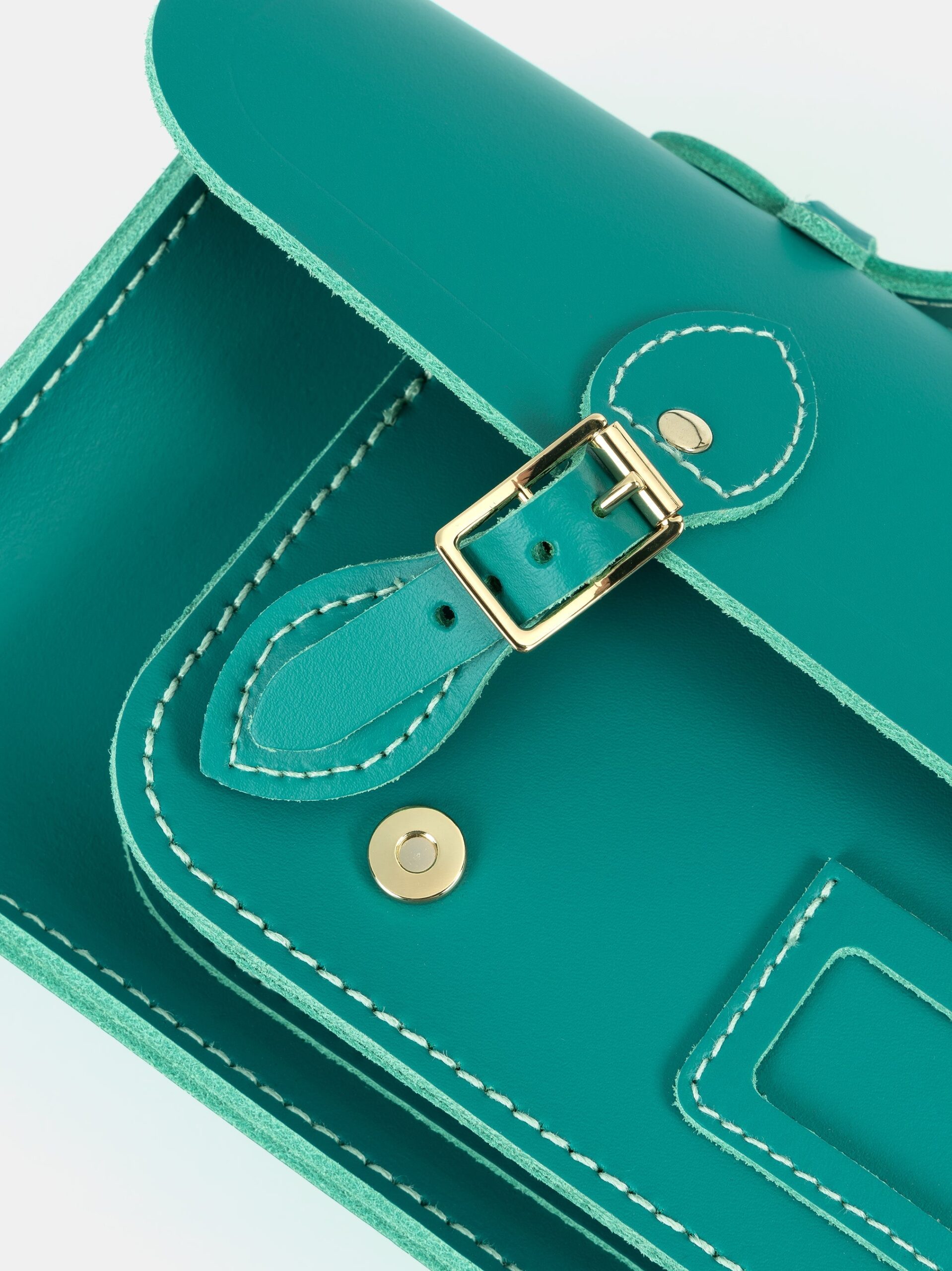 The Long Satchel - Aqua - Image 8