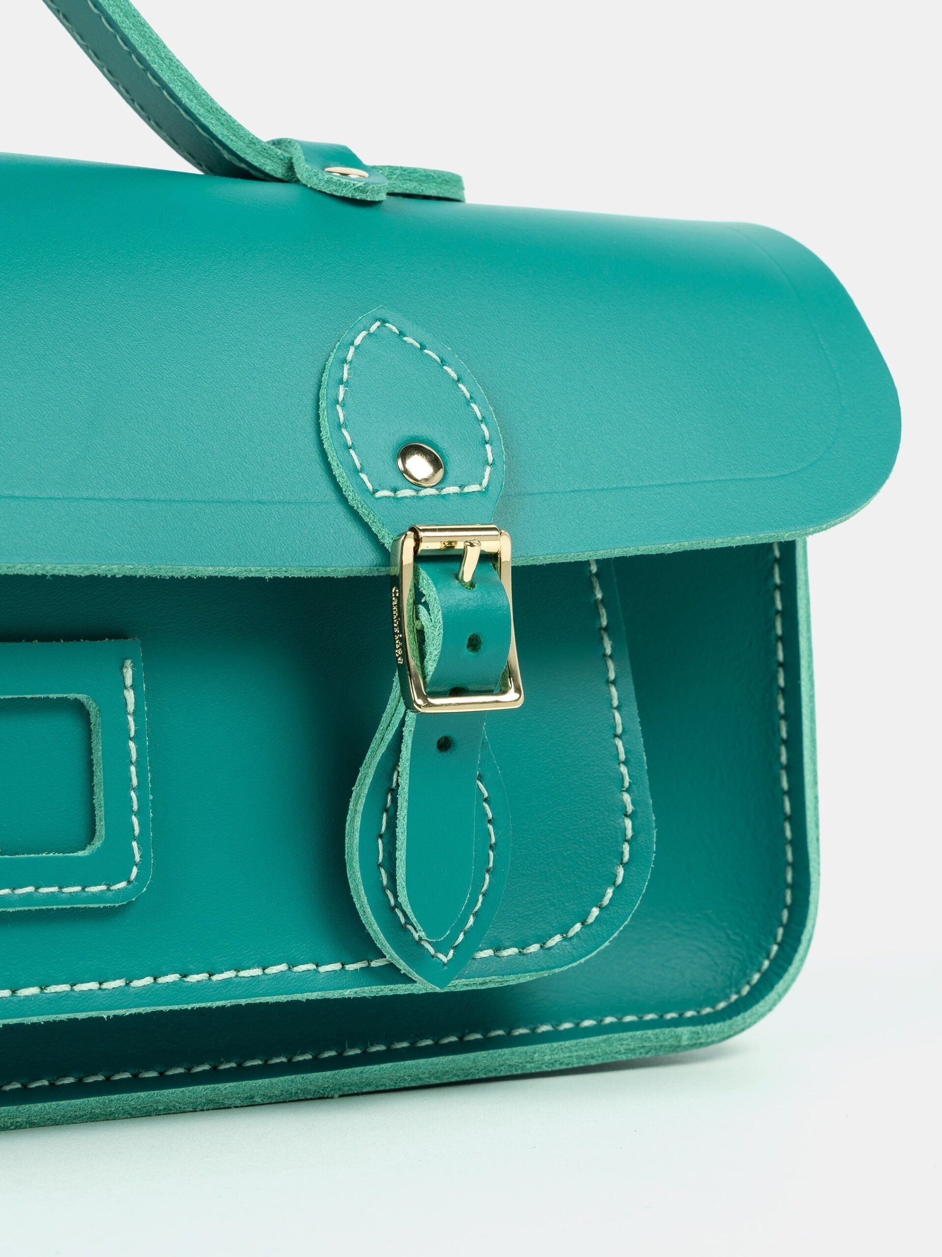 The Long Satchel - Aqua - Image 6