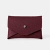 The Mini Purse - Oxblood Celtic Grain