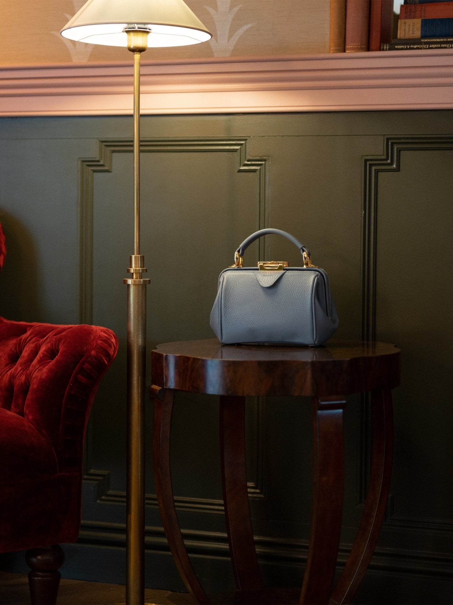 The Mini Sophie - French Grey Calf Grain - Image 2