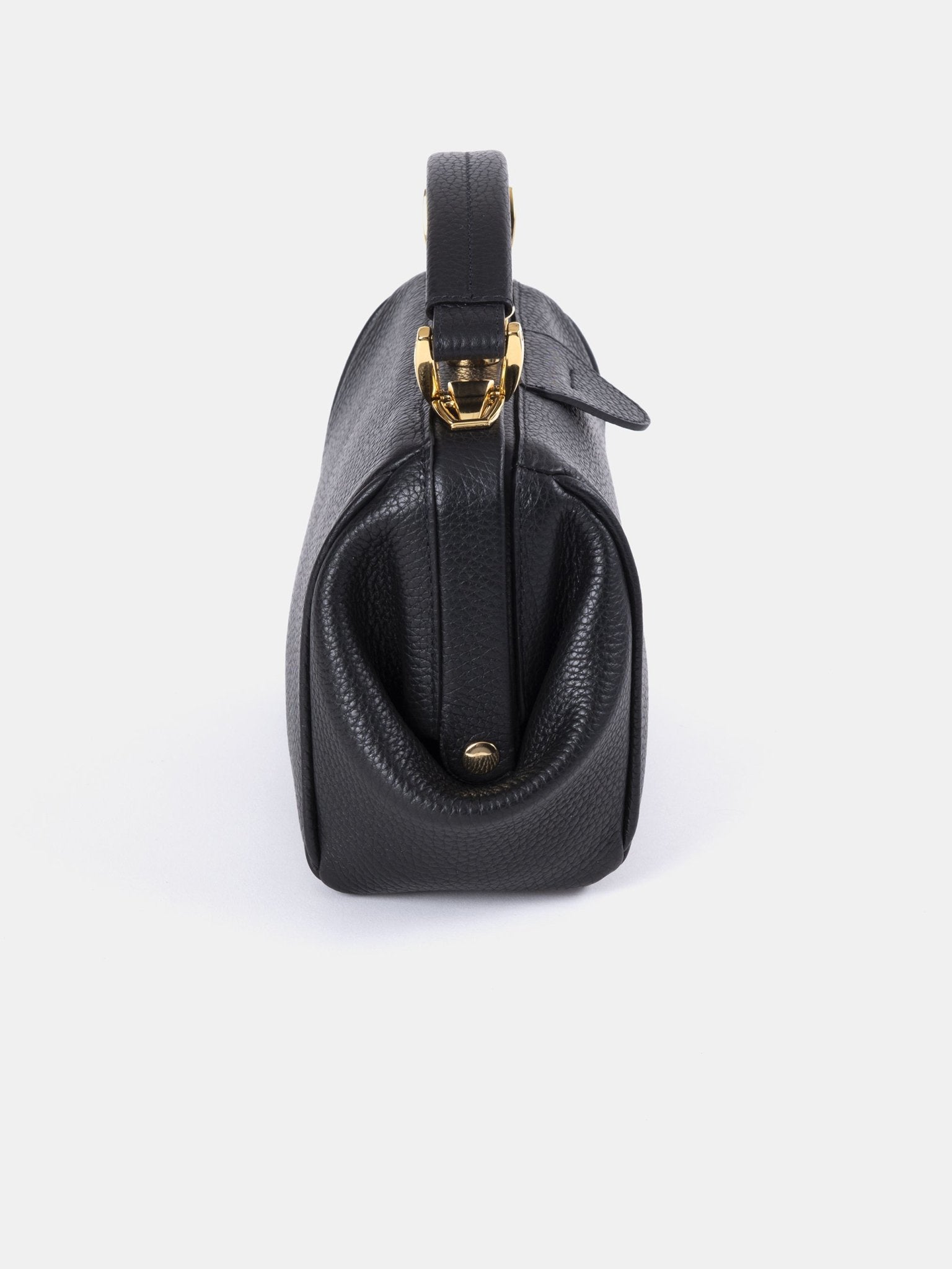 The Mini Sophie - Midnight Black Calf Grain - Image 5