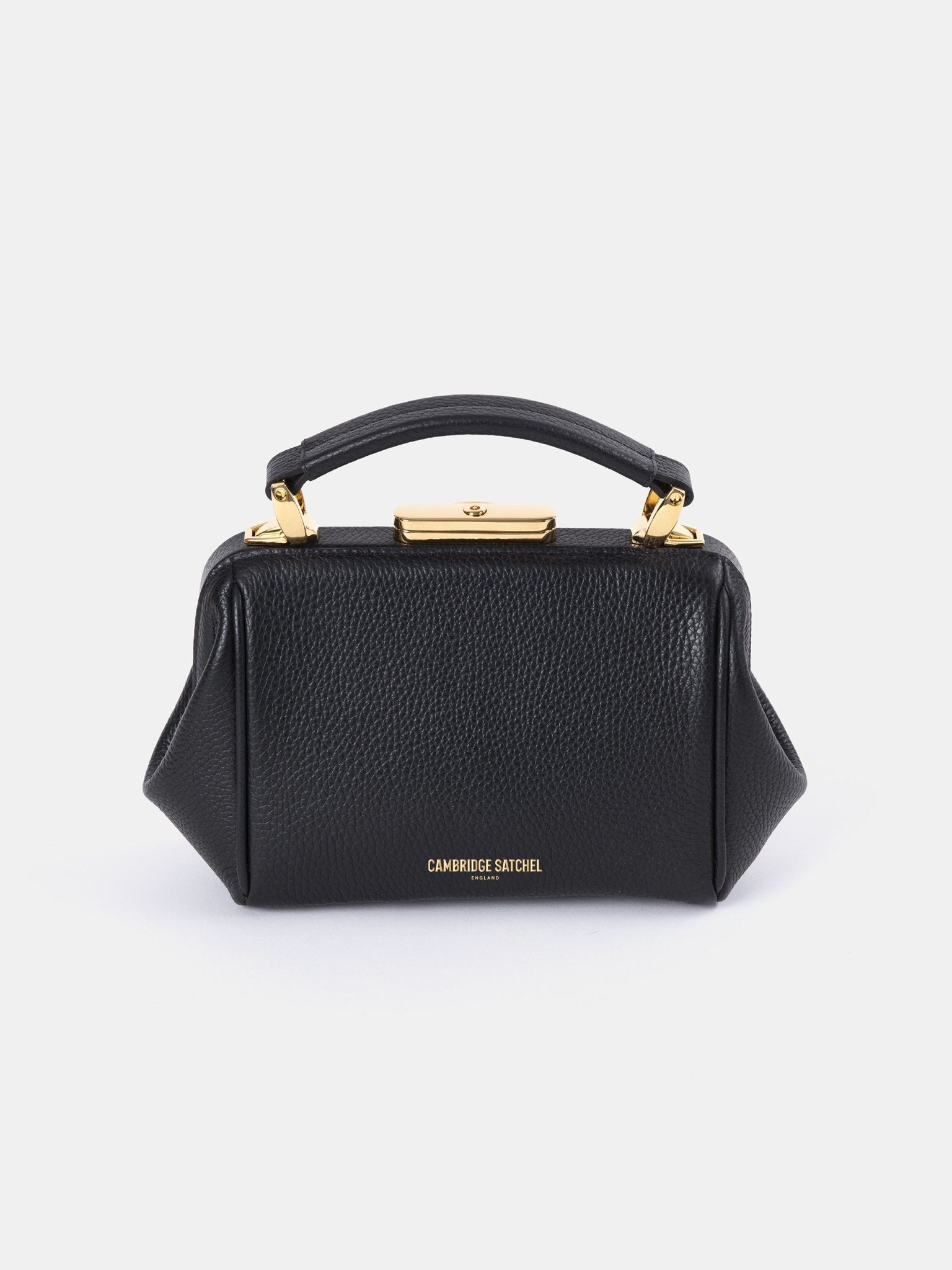 The Mini Sophie - Midnight Black Calf Grain - Image 7