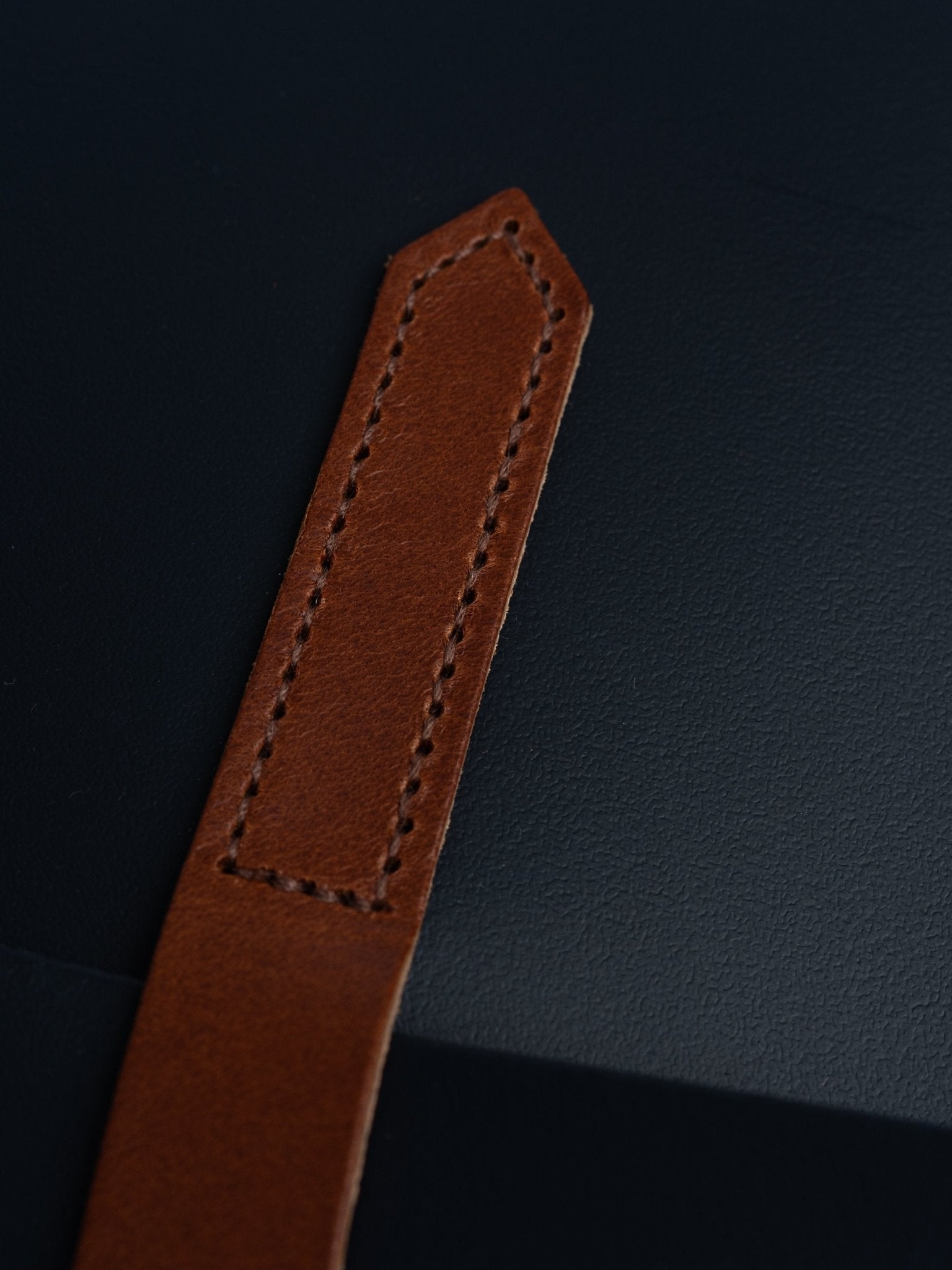 The Music Case - Navy & Tan - Image 9