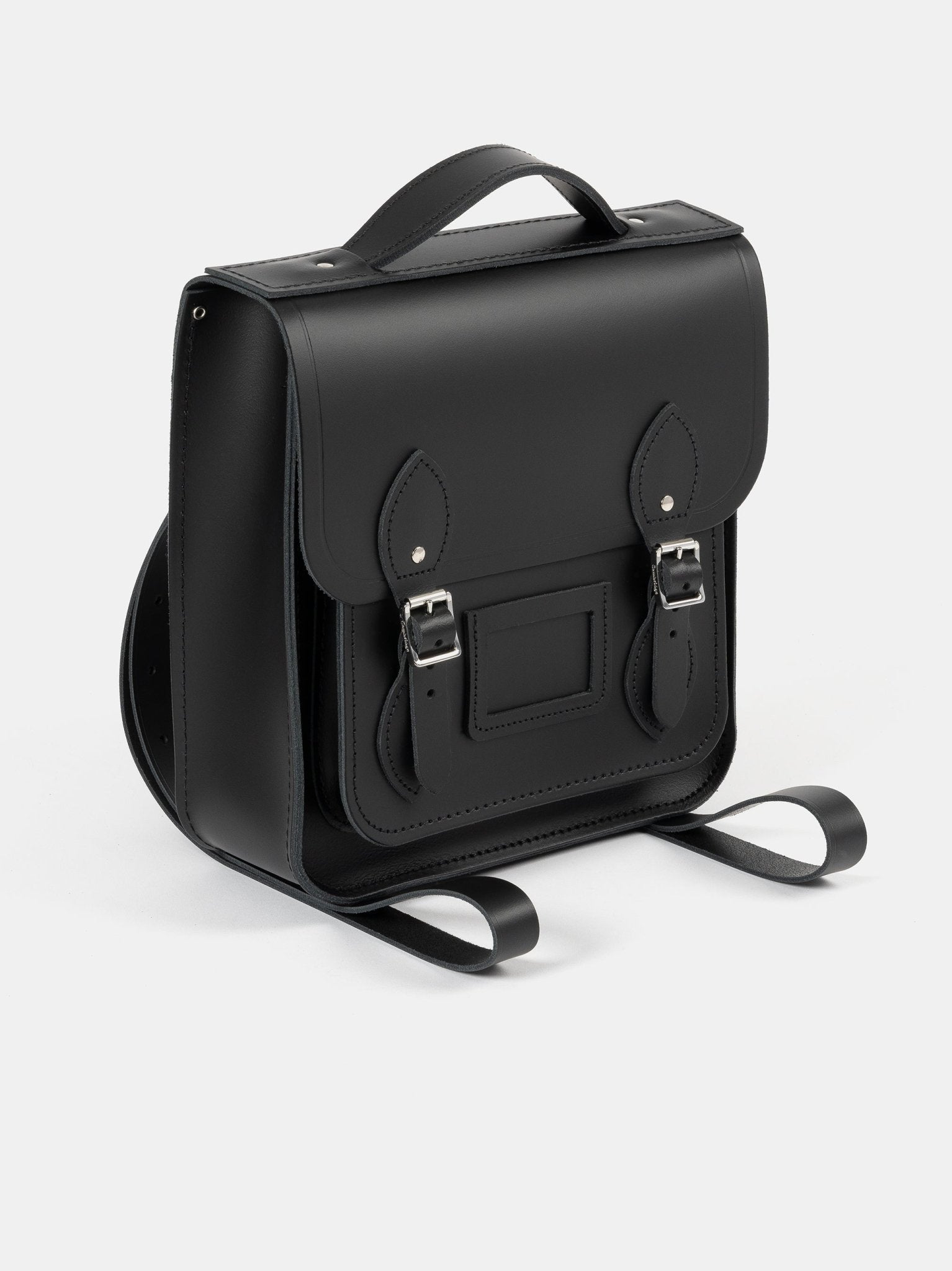 The Small Portrait Backpack - Black - Image 4