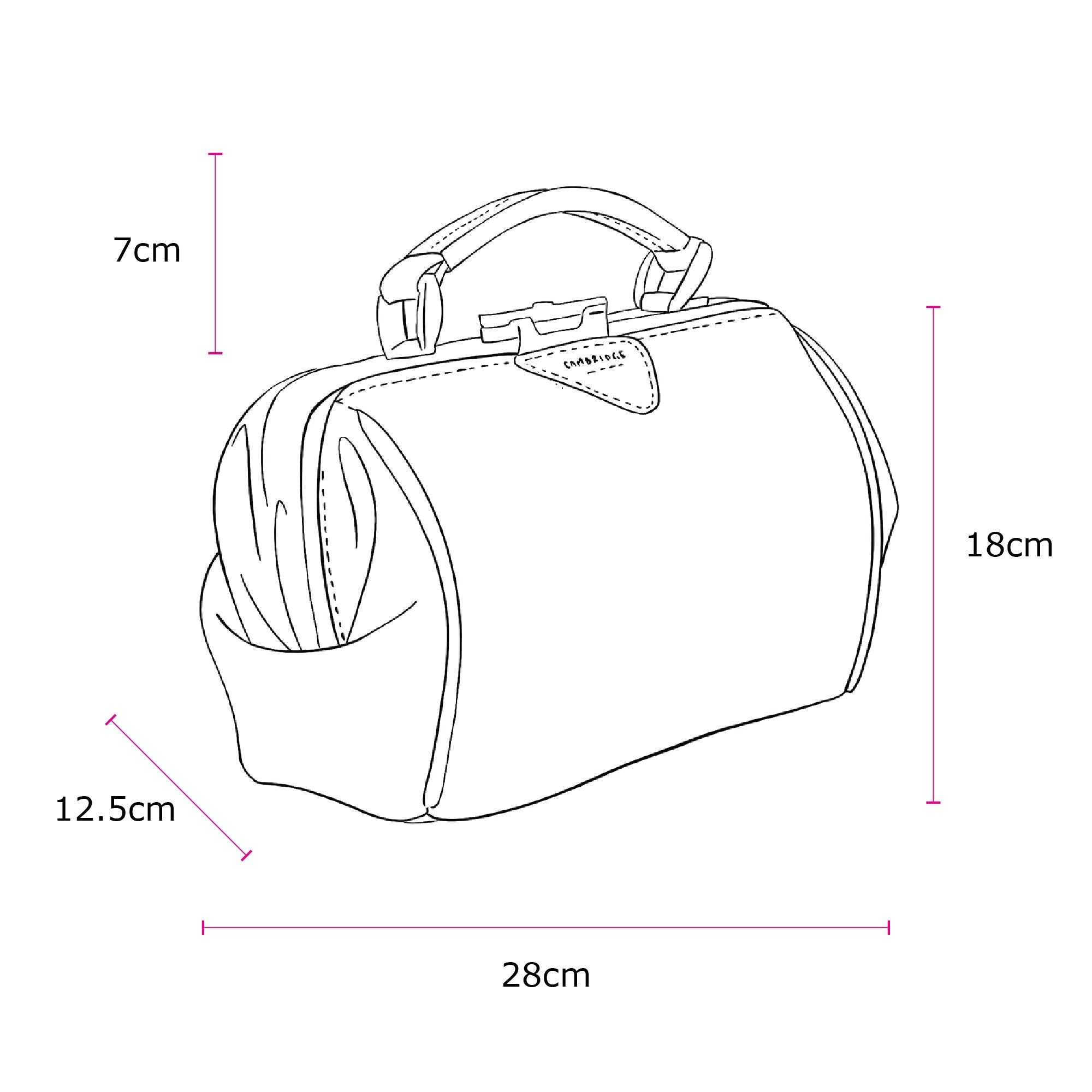 The Sophie -  French Grey Calf Grain - Image 10