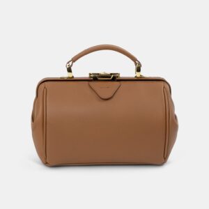 The Sophie -  Havana Brown Calf Grain